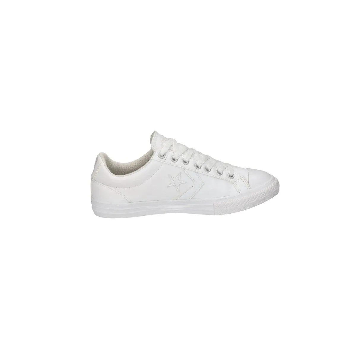 Converse Star Player Ev Ox Sneakers Leather White Colour For Kids