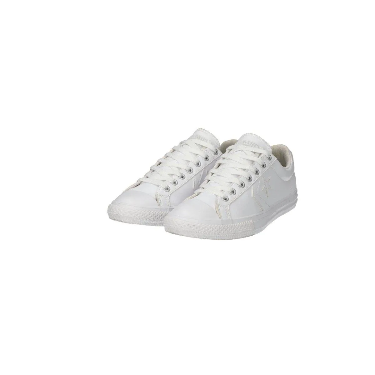 Converse Star Player Ev Ox Sneakers Leather White Colour For Kids