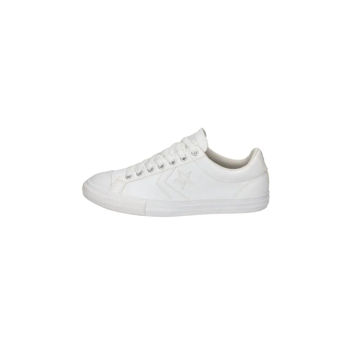 Converse Star Player Ev Ox Sneakers Leather White Colour For Kids