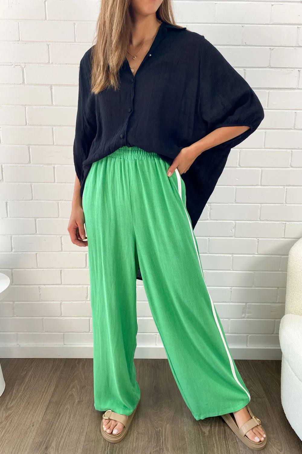 Courtney Linen Blend Pants