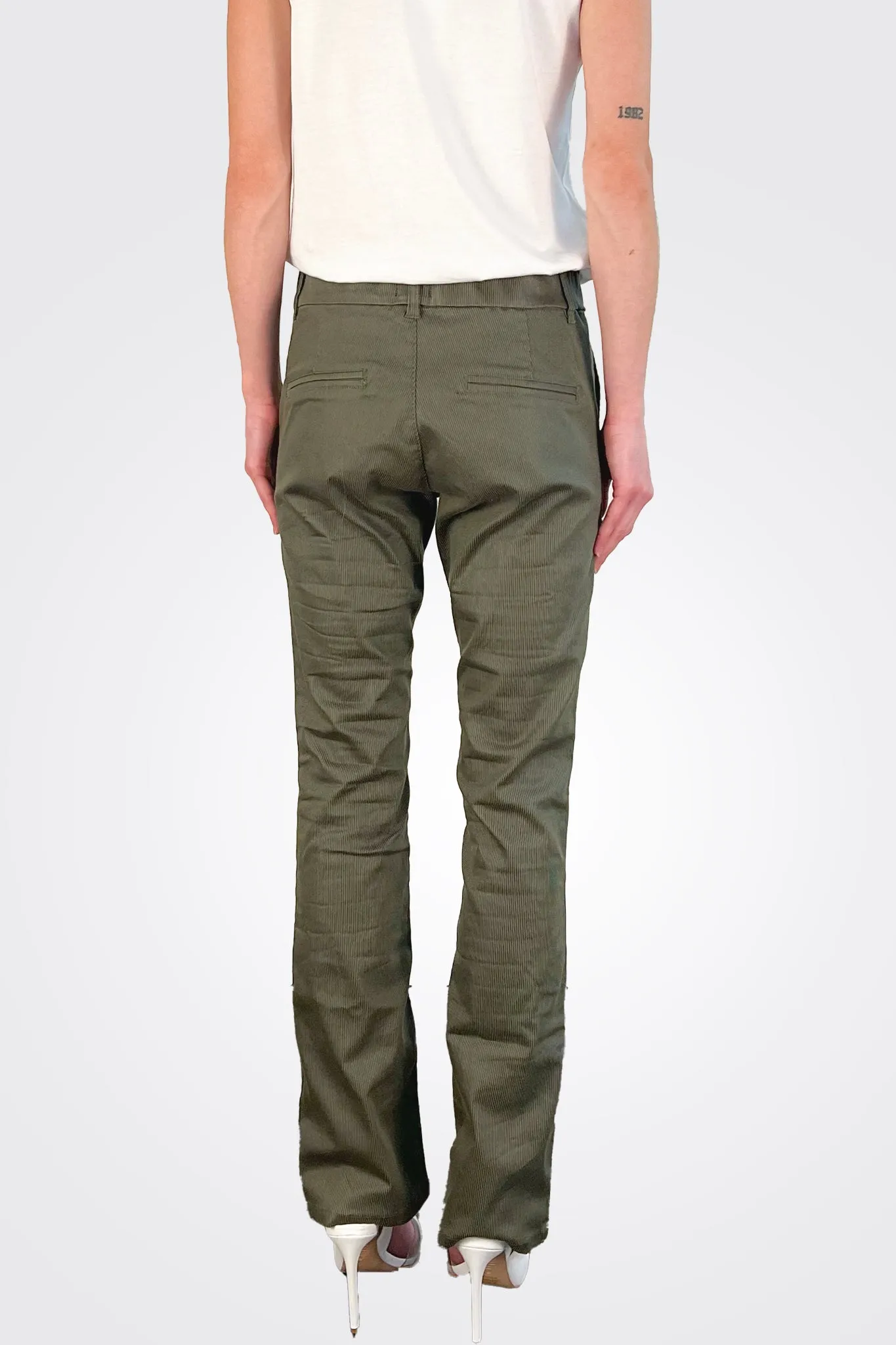 Dafna Pants - Green Pattern