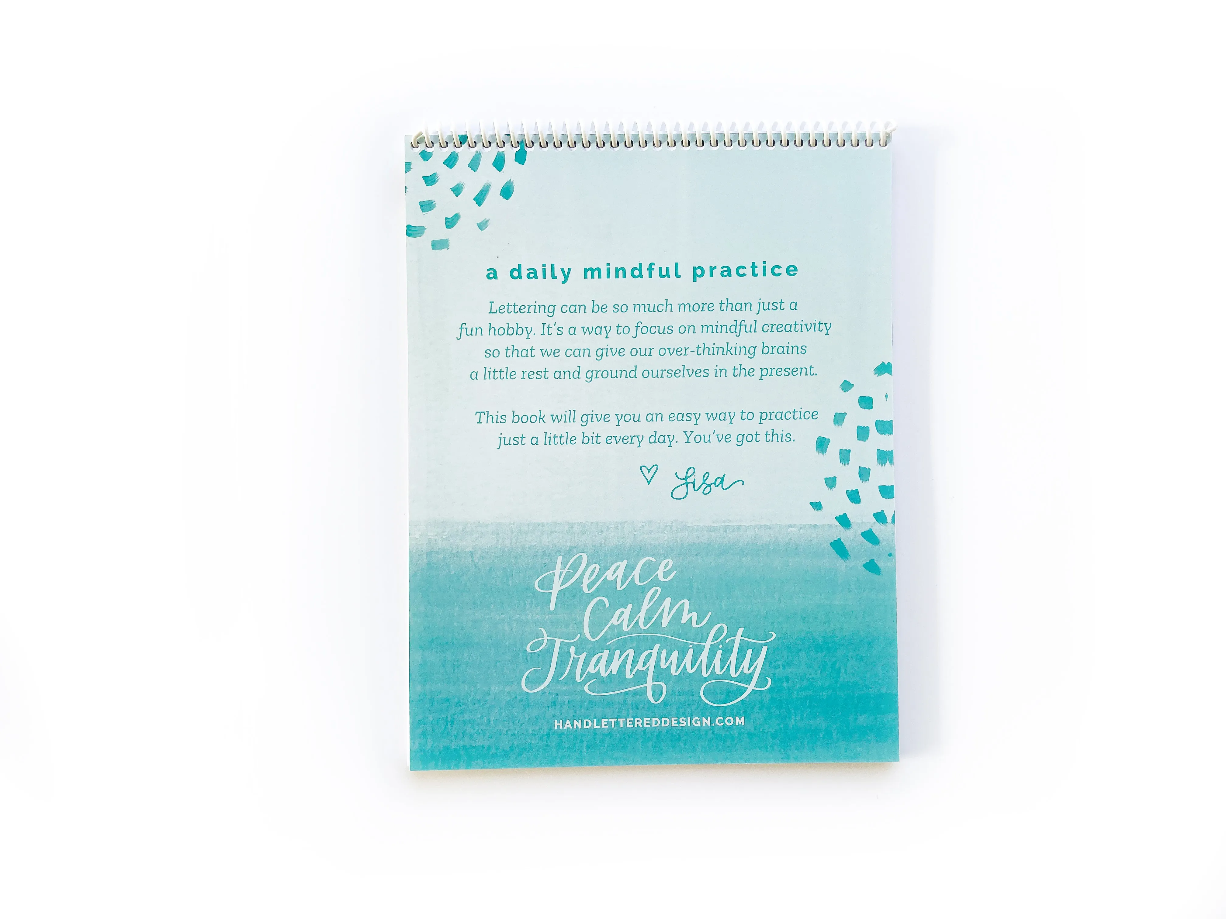 Daily Mindful Lettering Kit: Peace & Calm