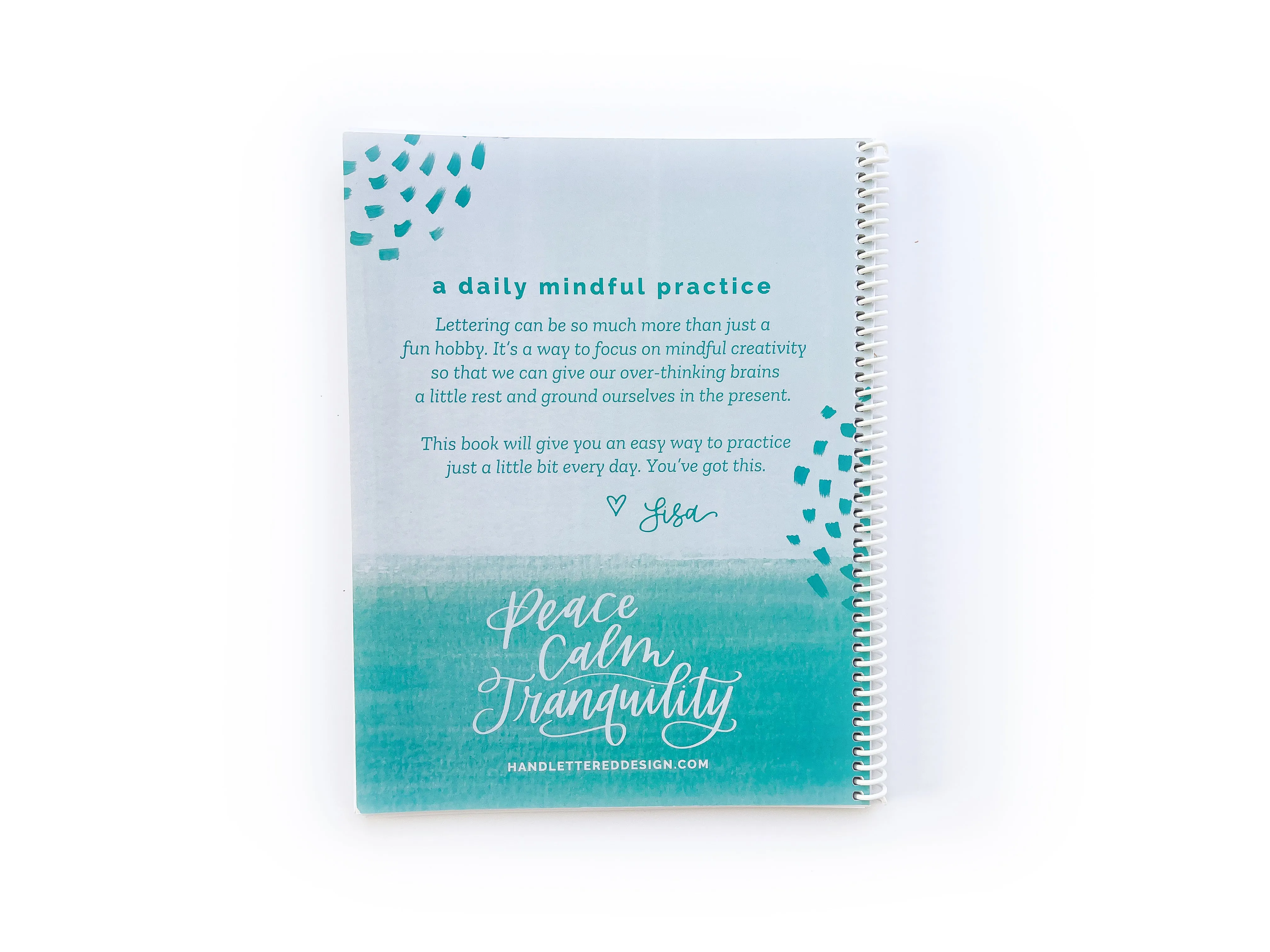 Daily Mindful Lettering Kit: Peace & Calm