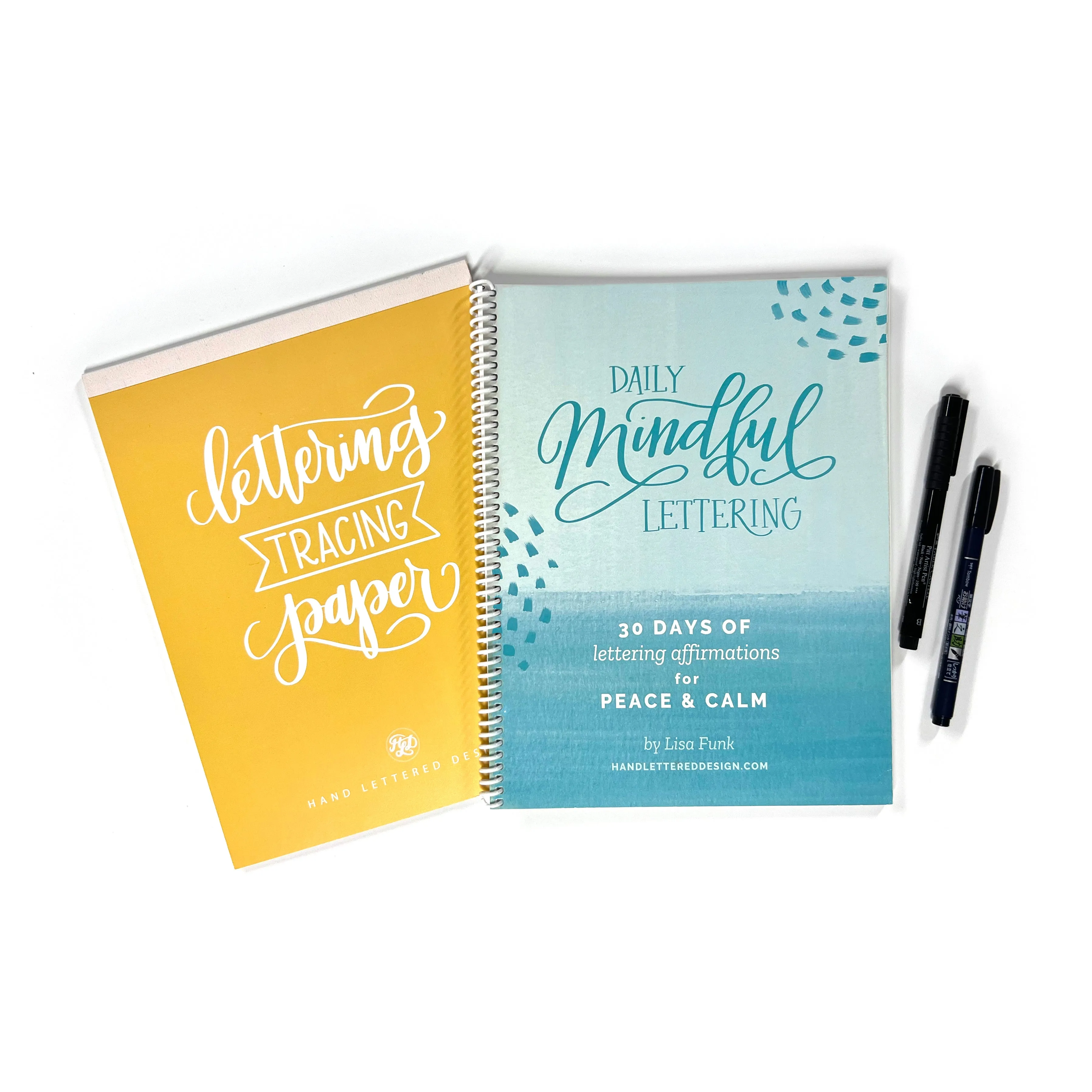 Daily Mindful Lettering Kit: Peace & Calm