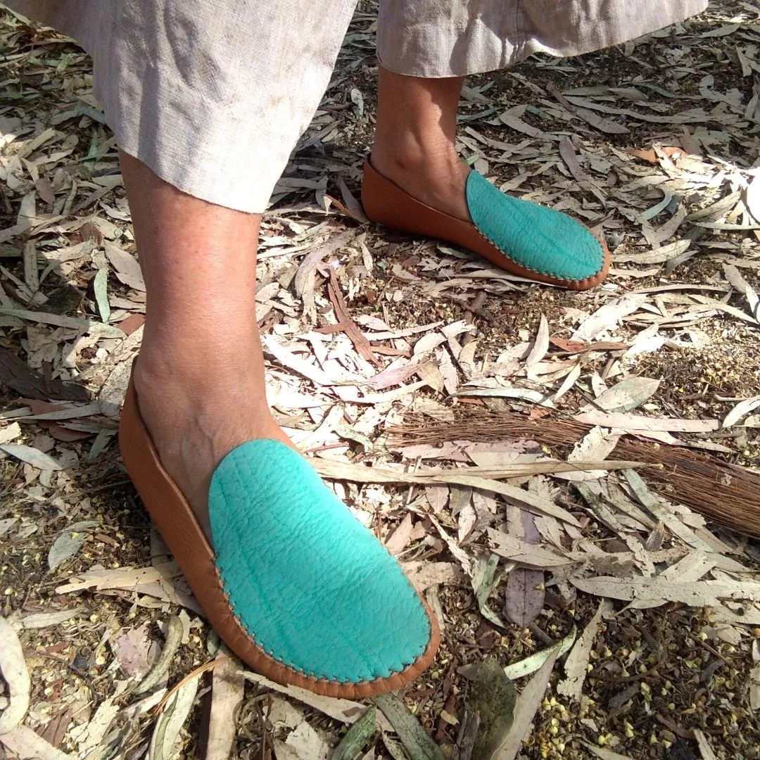 Digital Pattern DIY Leaf Moccasins - Earthing Moccasins