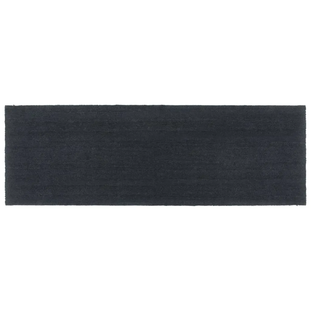 Door Mat Dark Grey 100x300 cm Tufted Coir