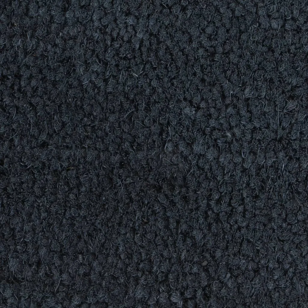 Door Mat Dark Grey 100x300 cm Tufted Coir