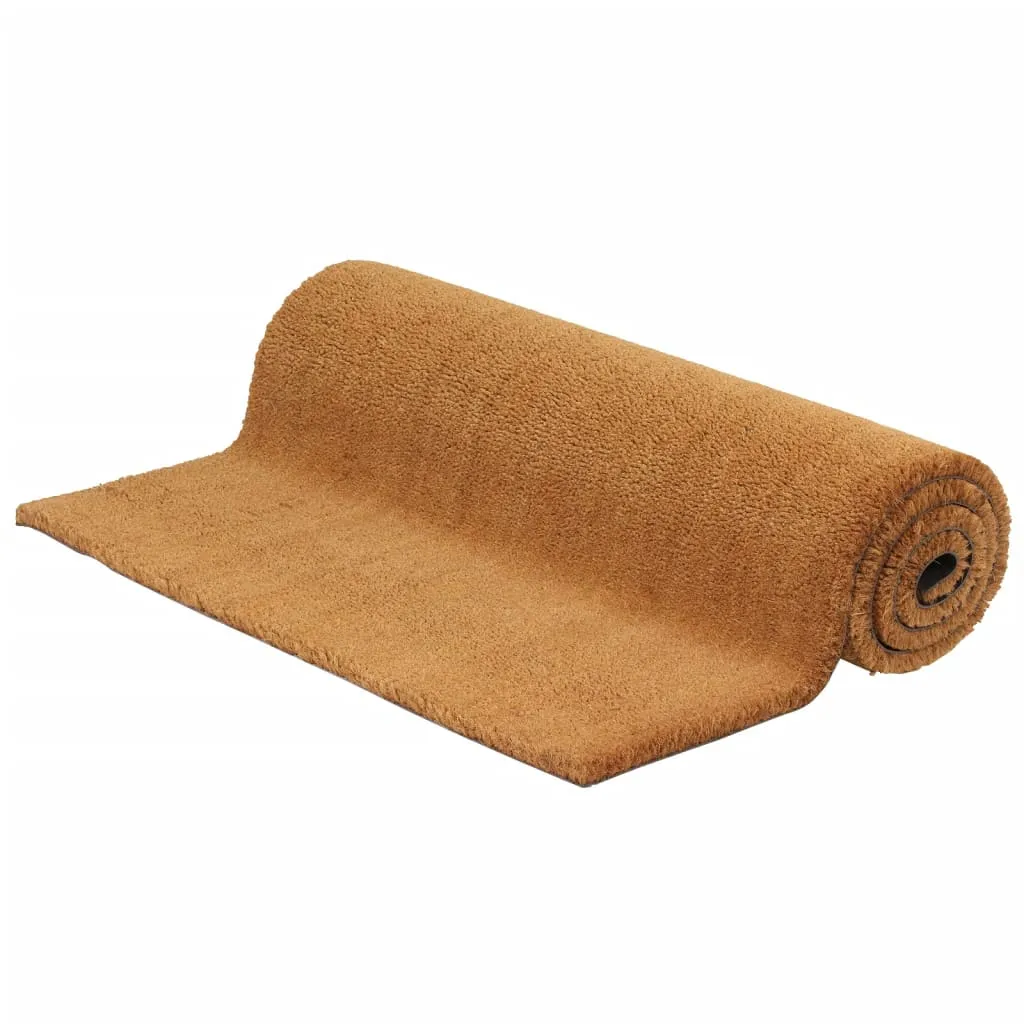 Door Mat Natural 100x200 cm Tufted Coir