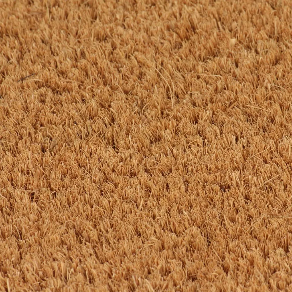 Door Mat Natural 100x200 cm Tufted Coir