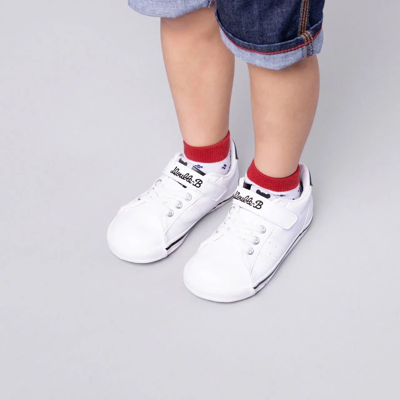 DOUBLE_B Monotone Sneakers for Kids