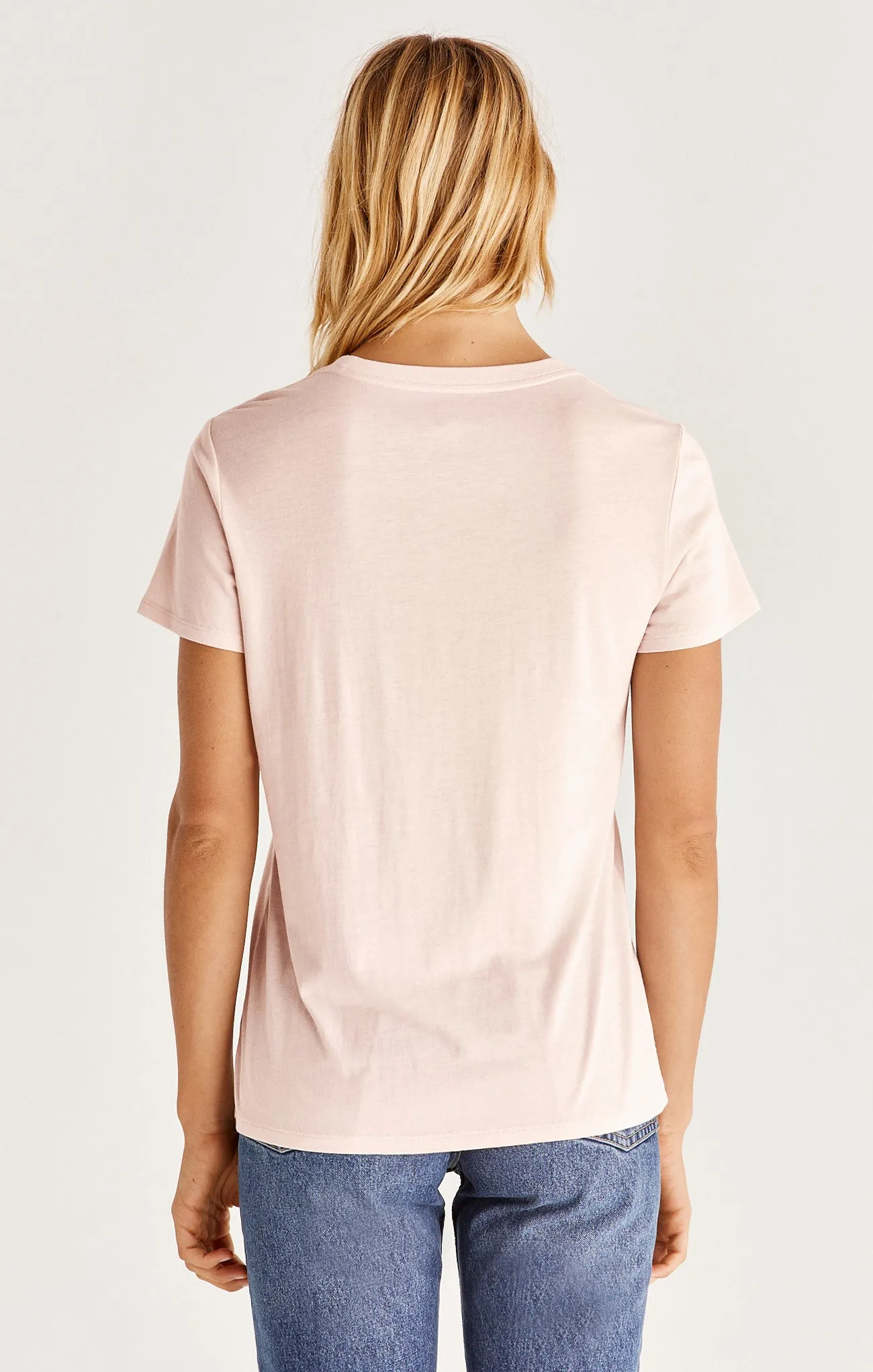 Easy Modal Tee - Pink Sky