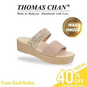 [EXTRA 20% off at cart] Boho Rhinestone Flatform Sandals