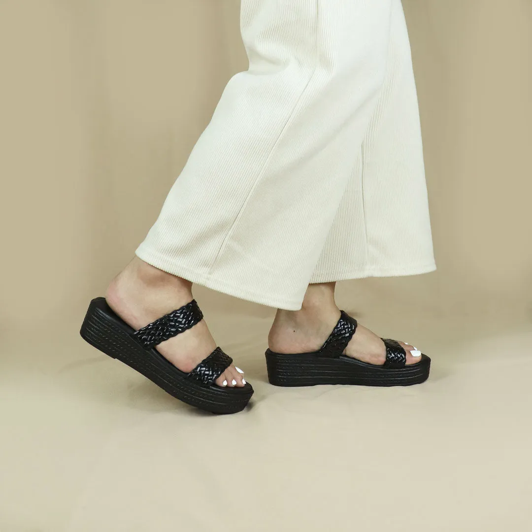 [EXTRA 20% off at cart] Pretty Essential Strappy Flatform Sandals