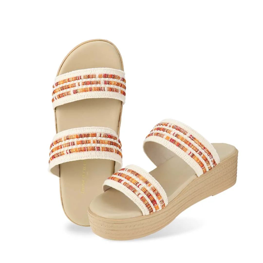 [EXTRA 20% off at cart] Summer Love Boho Low Platform Sandals