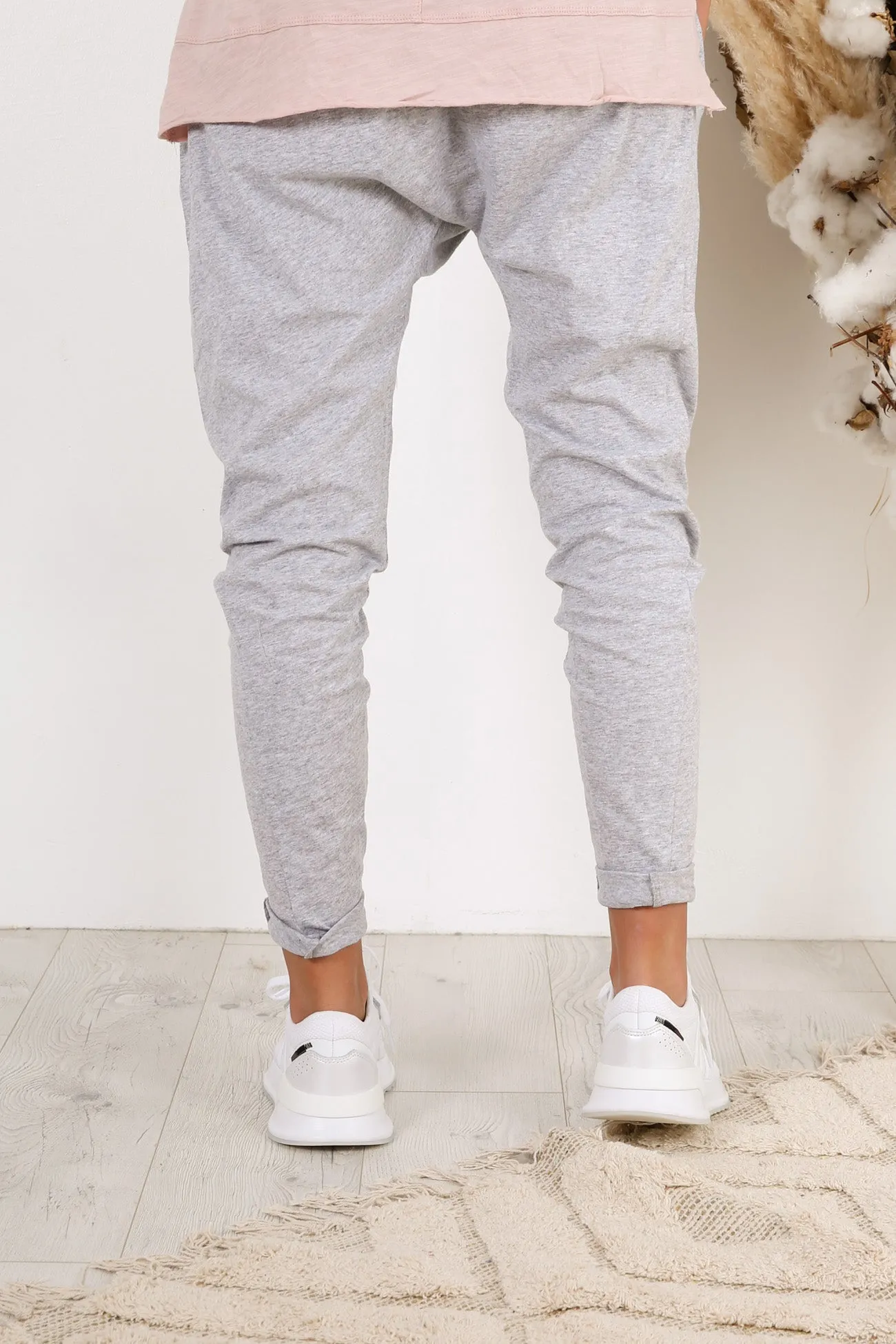 Fluid Pant Grey Marle