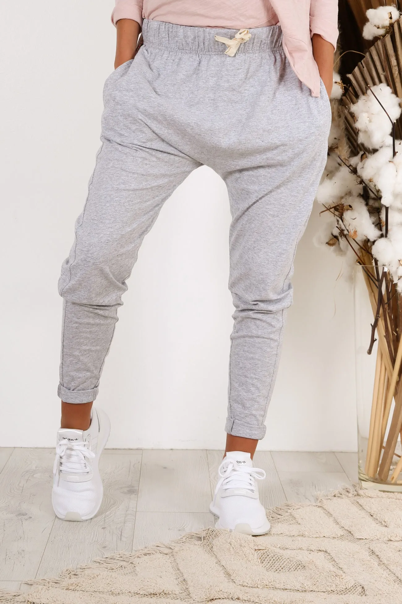 Fluid Pant Grey Marle