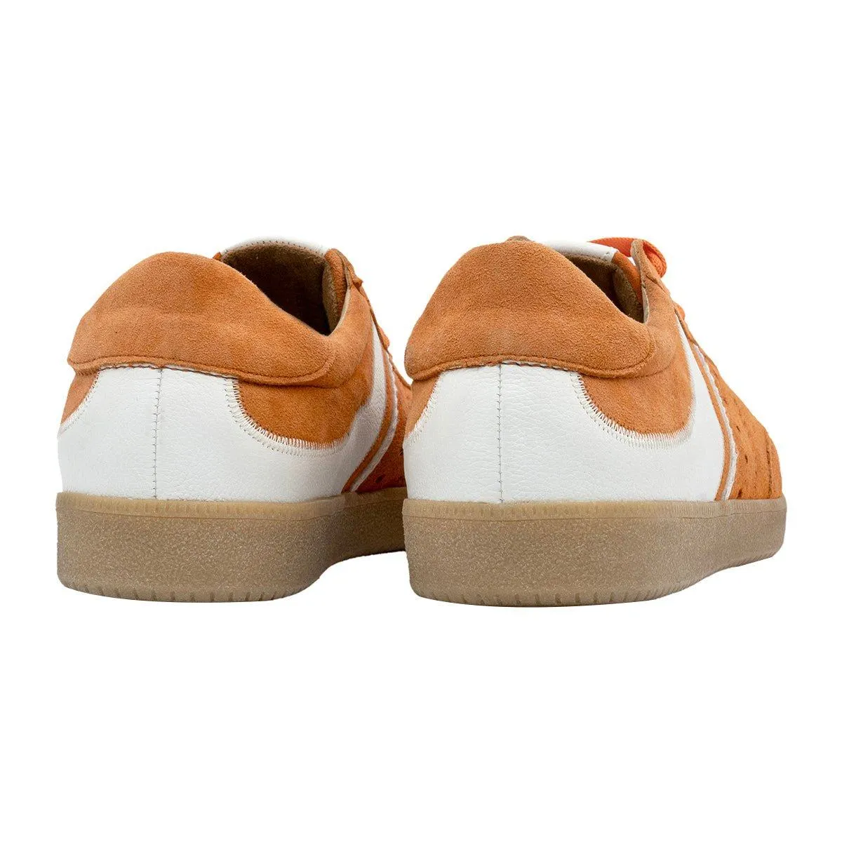 Gabor Low-Top Sneakers Leather Orange Colour For Women