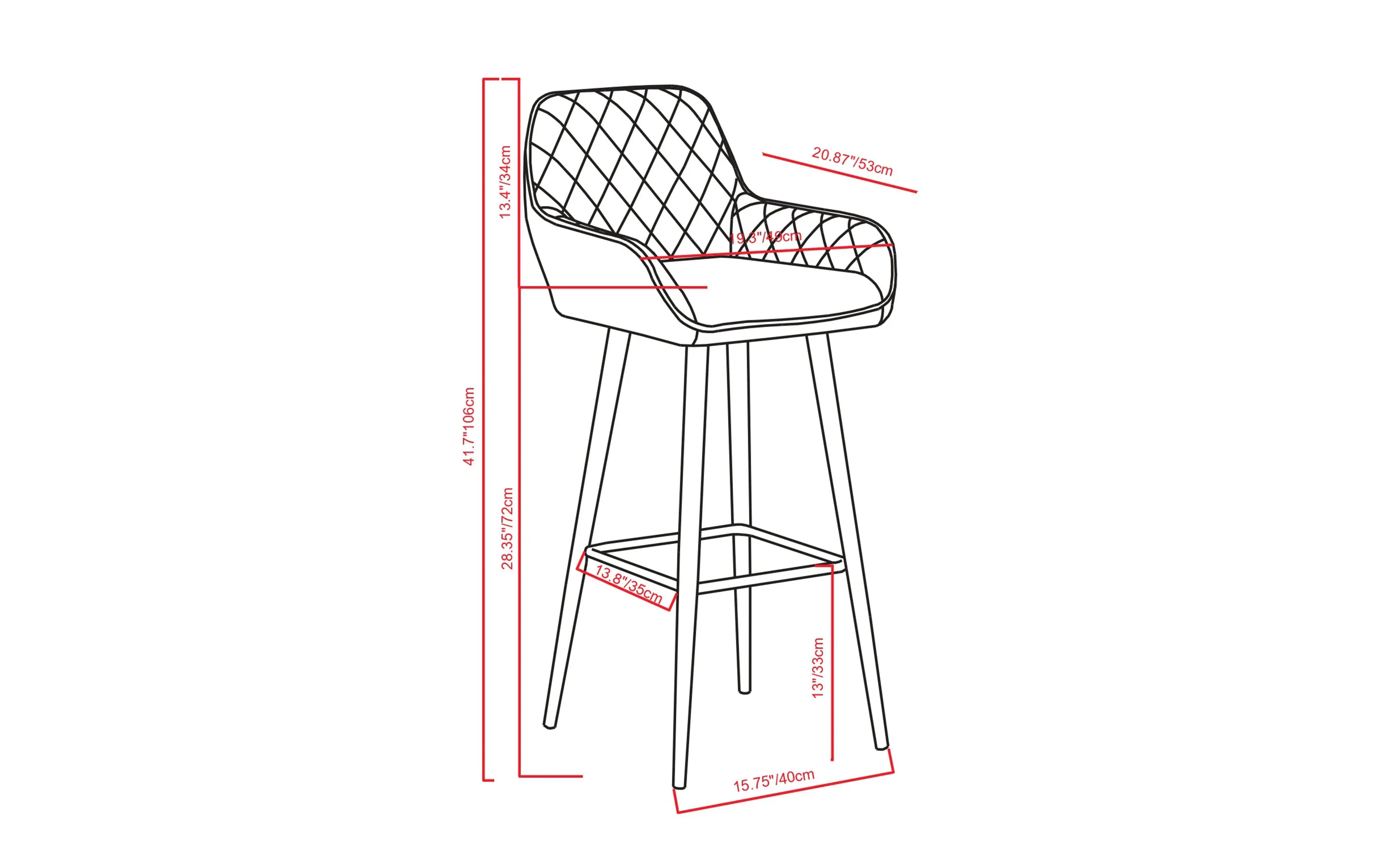 Garey Bar Stool (Set of 2)