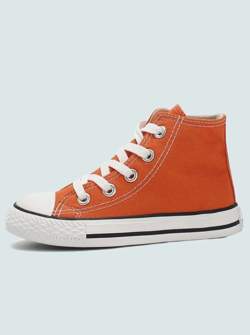 Girls Casual High Top Sneakers By Liv and Mia