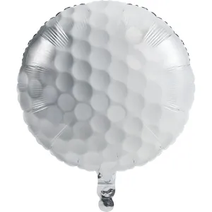 Golf Ball  Shape Mylar Balloon 18" | 1 ct