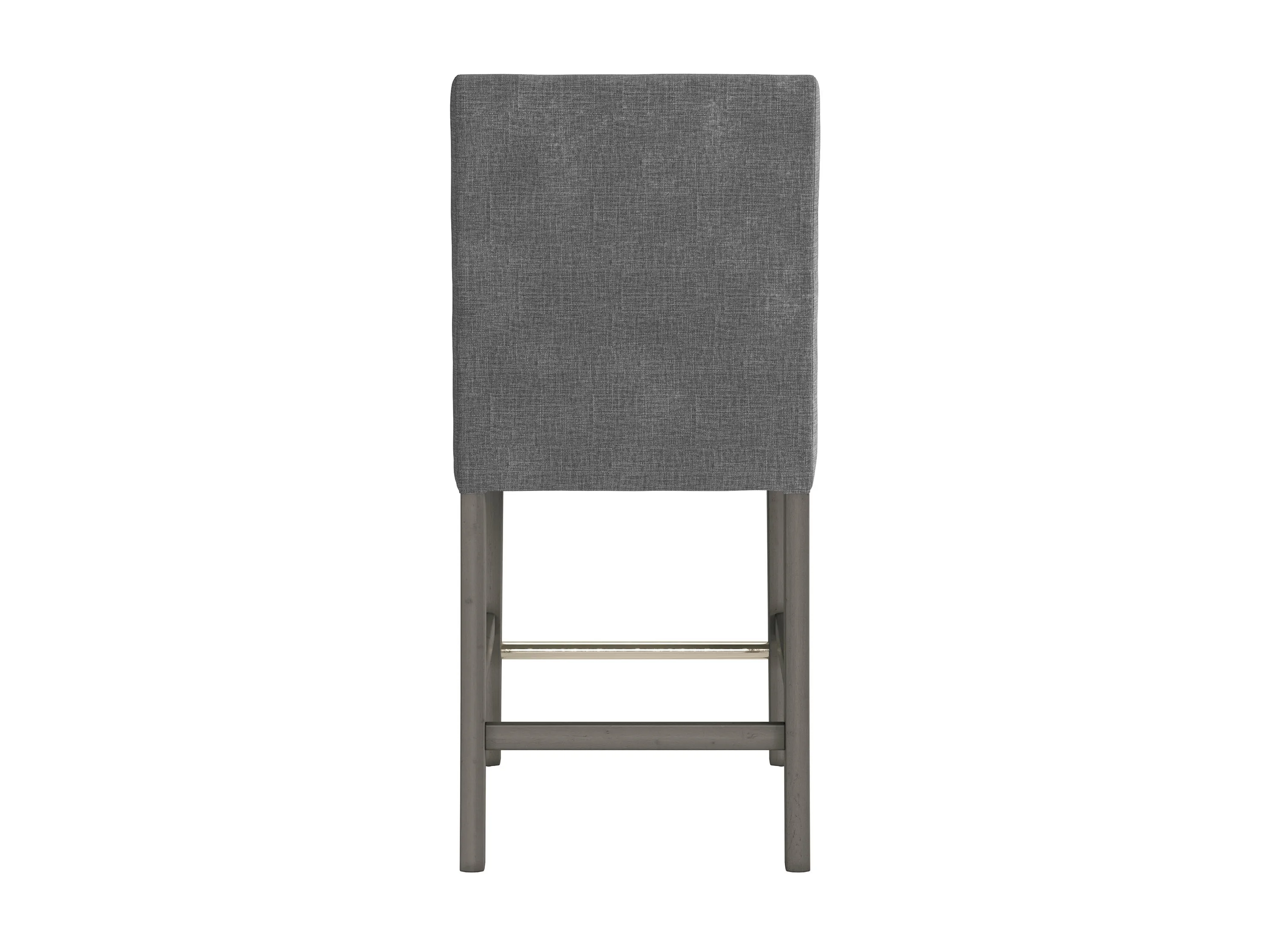 Grey Fabric Counter Height Stool