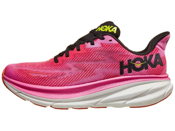 Hoka | Clifton 9 | Women's | Raspberry/Strawberry