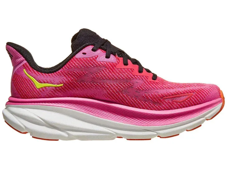 Hoka | Clifton 9 | Women's | Raspberry/Strawberry