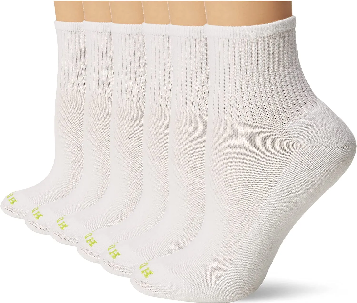 Hue Women's Mini Crew Sock 6-Pack