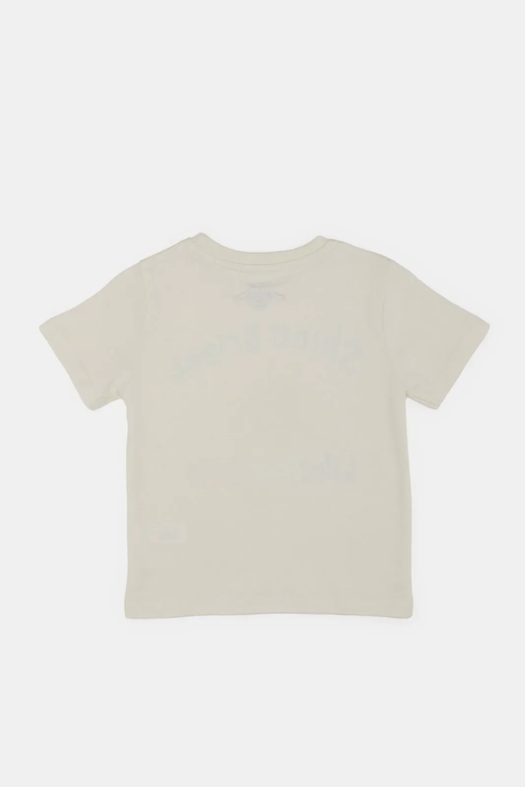 Infant Boys Cream Sunshine T-Shirt