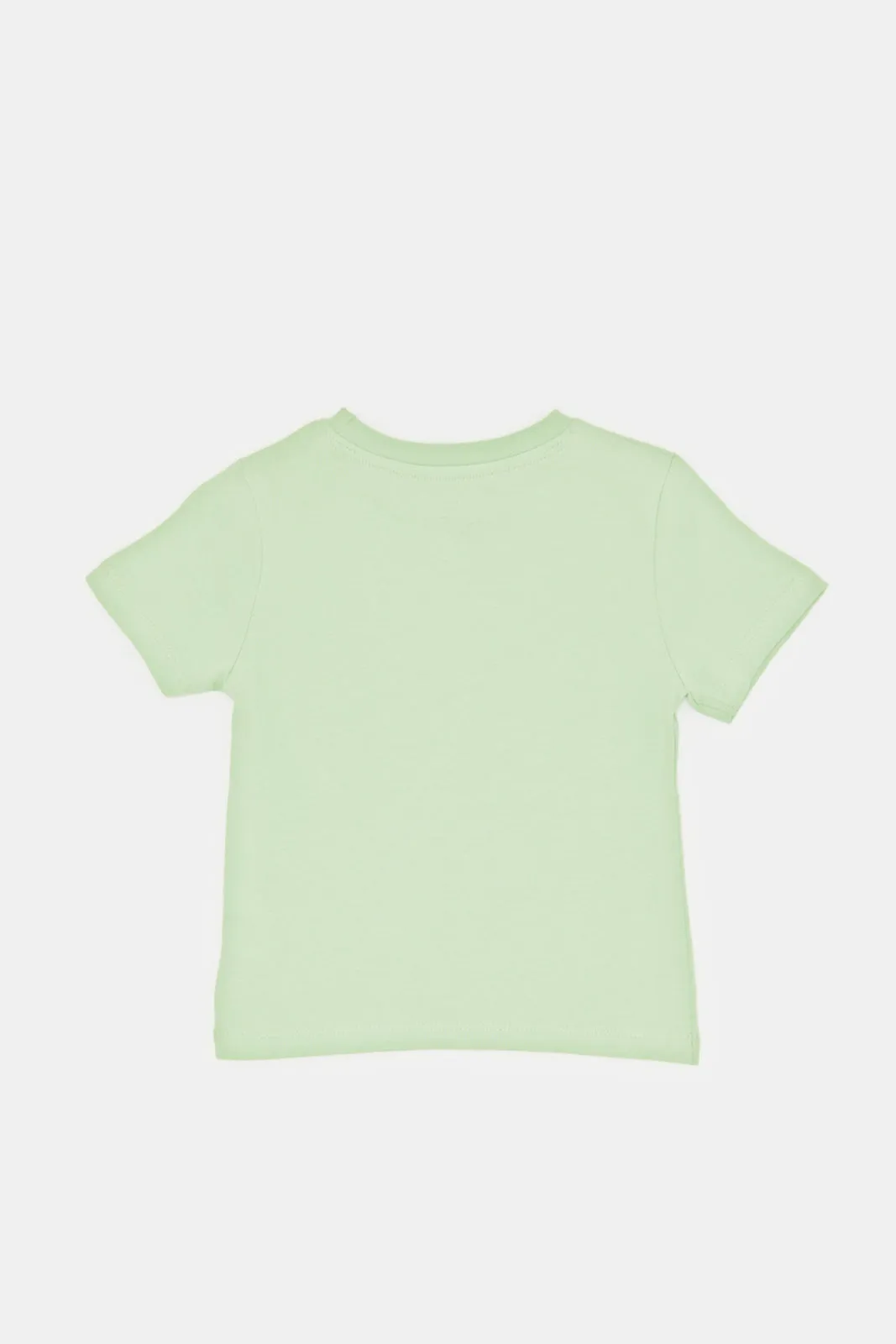 Infant Boys Green Turtle Print T-Shirt