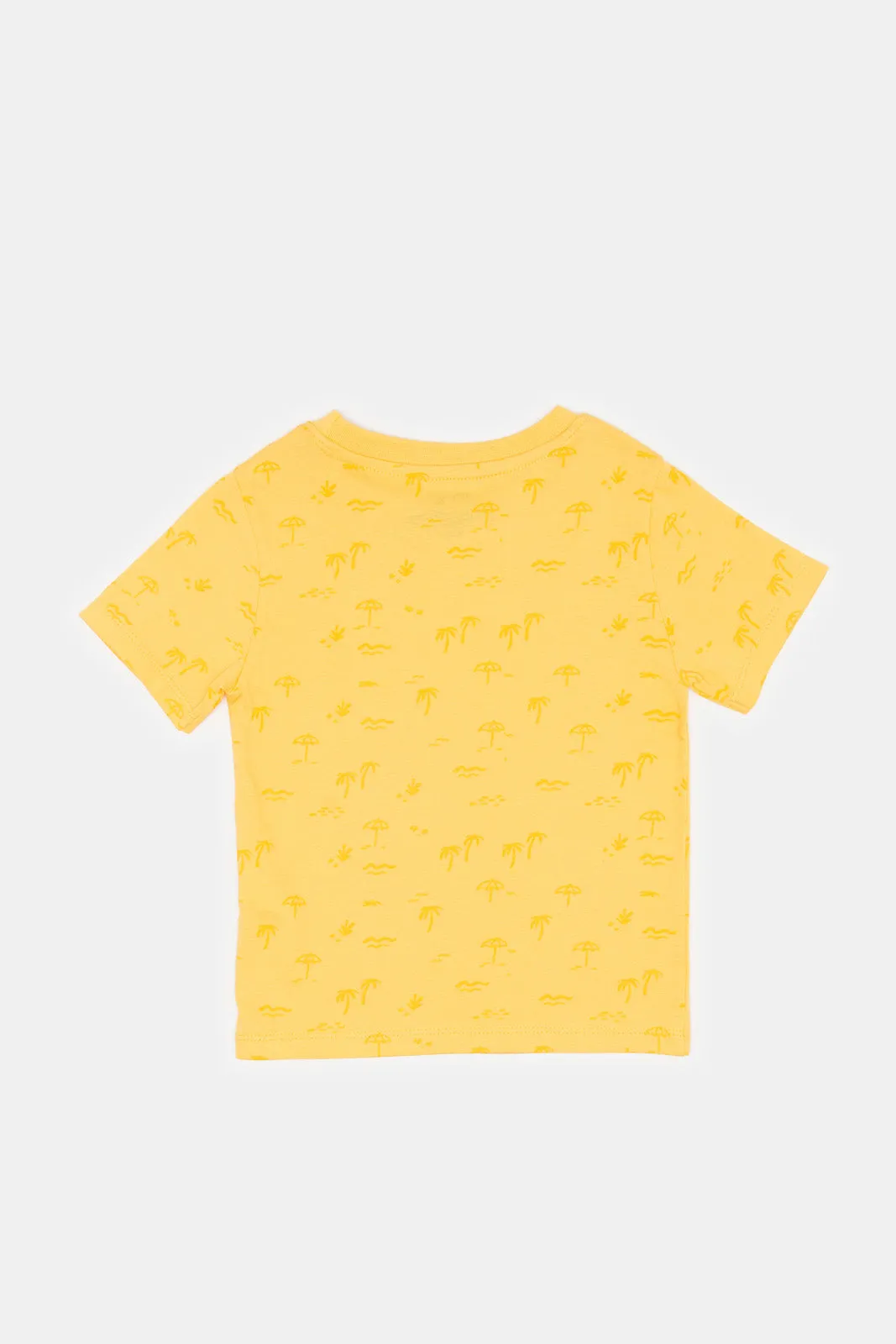 Infant Boys Mustard Mommy Best Friend T-Shirt