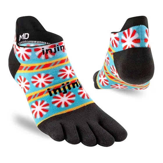 Injinji Run Sock | Lightweight | No Show | Peppermint