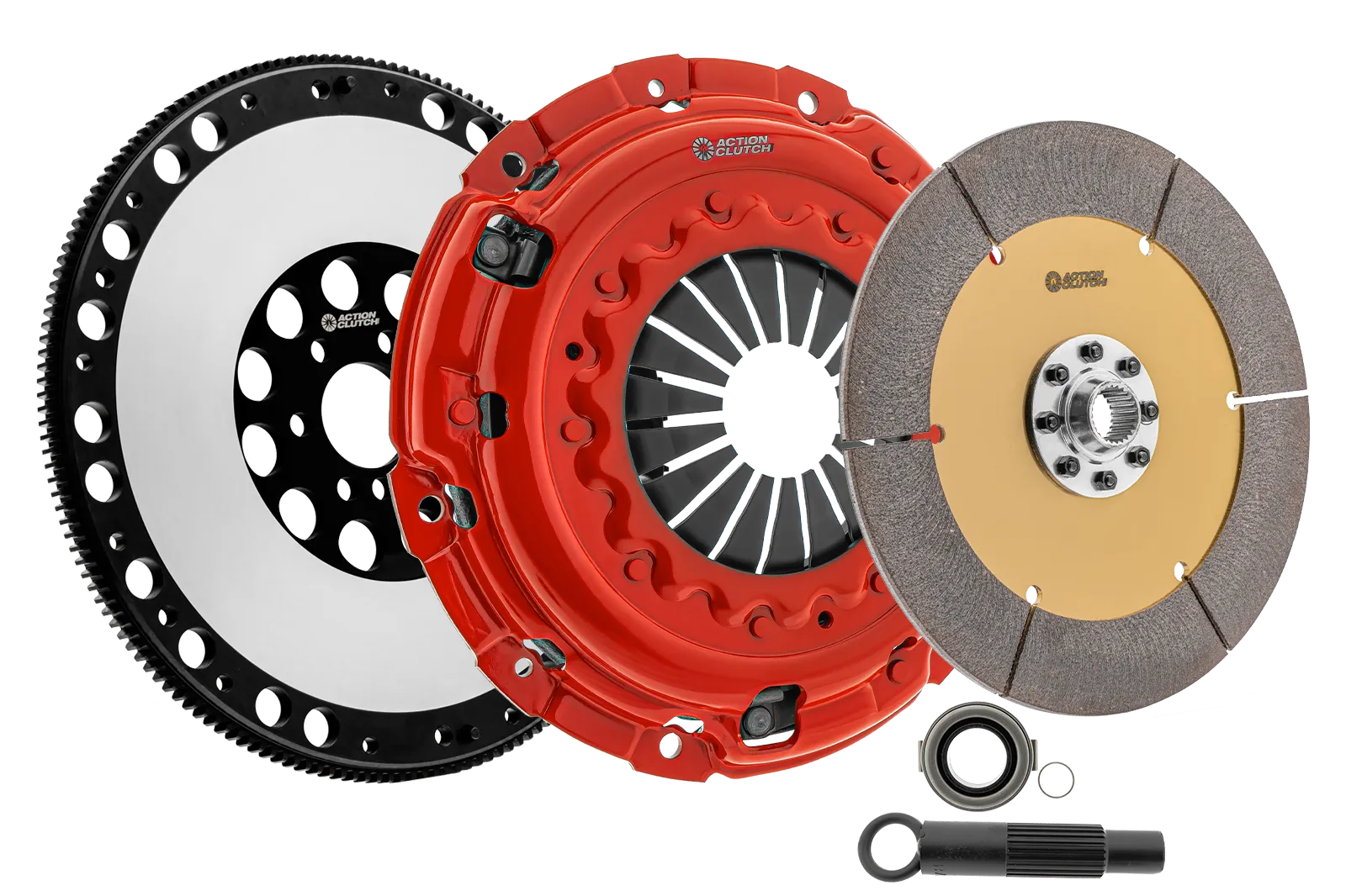 Ironman Unsprung Clutch Kit for BMW 528i 1997-1998 2.8L DOHC (M52) Includes Lightened Flywheel