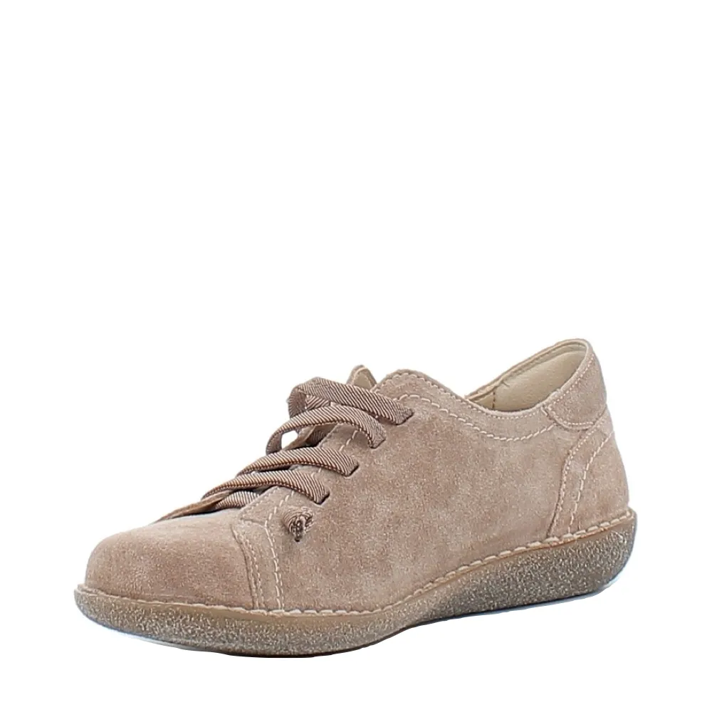 Jungla Women's Jockey Elastic Lace Sneaker in Tundra