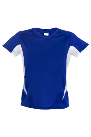 Kids Accelerator Training T-Shirt - Royal/White