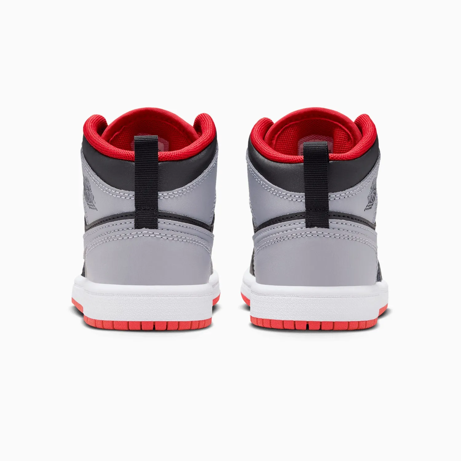 Kid's Air Jordan 1 Mid "Cement Grey" Pre School