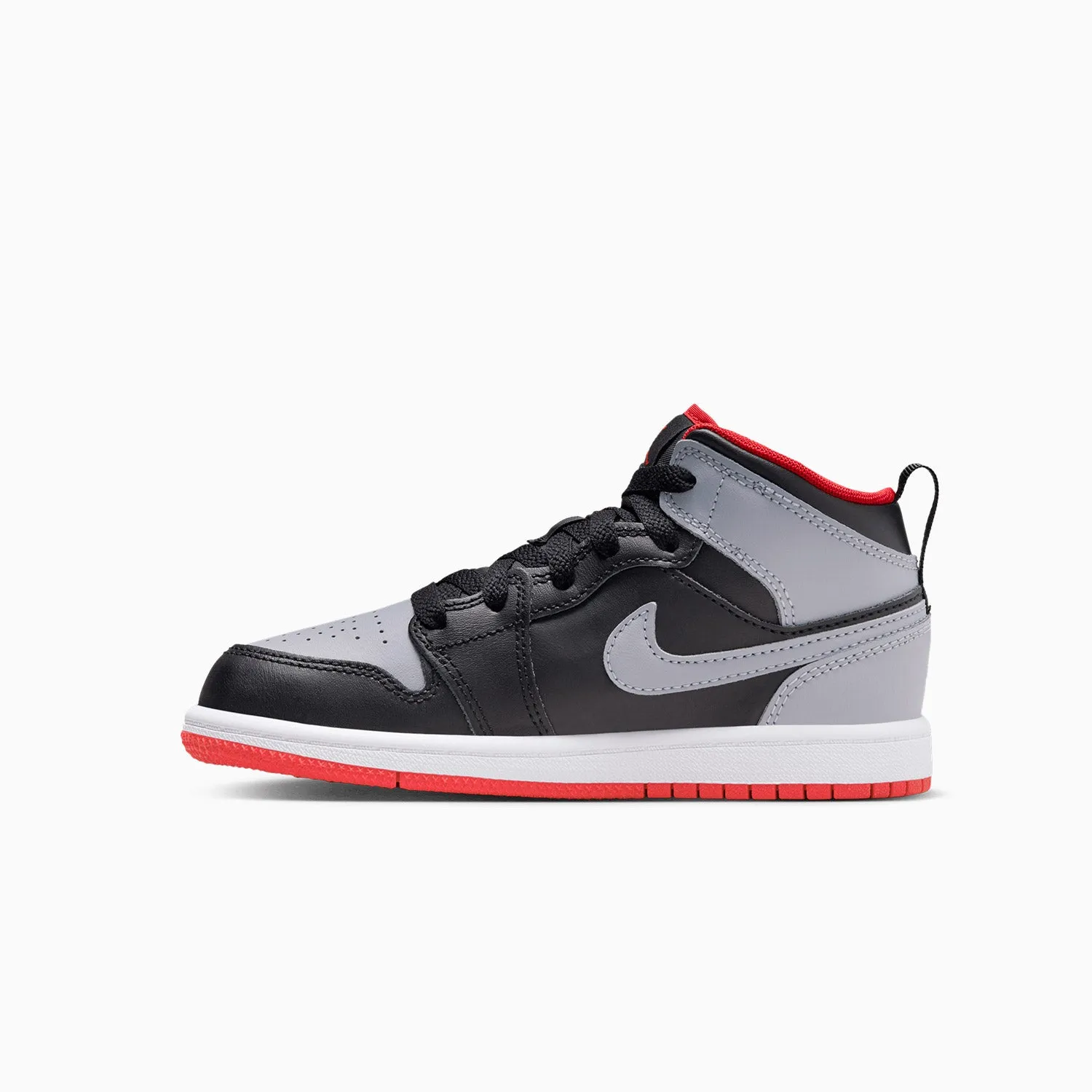 Kid's Air Jordan 1 Mid "Cement Grey" Pre School