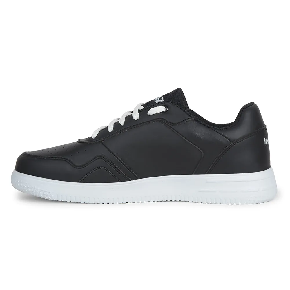 Leap7x Casual Black Sneakers For Mens SNOOKIS-E By Liberty