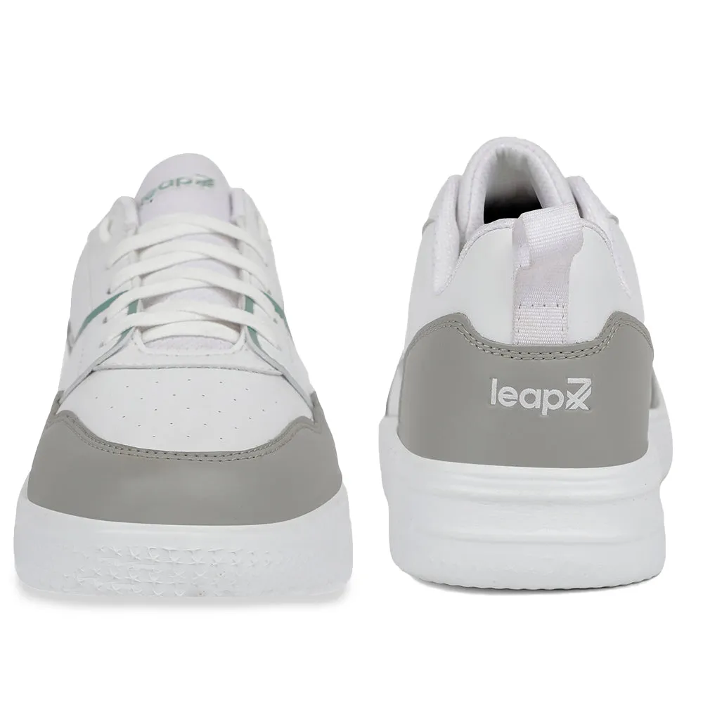 Leap7x Casual White Sneakers For Mens SNOOKIS-2E By Liberty