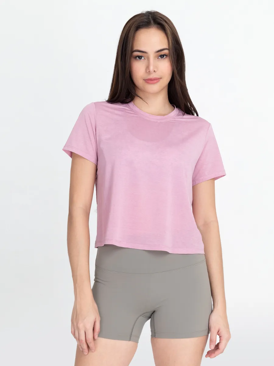 Light & Easy *Crop Tee