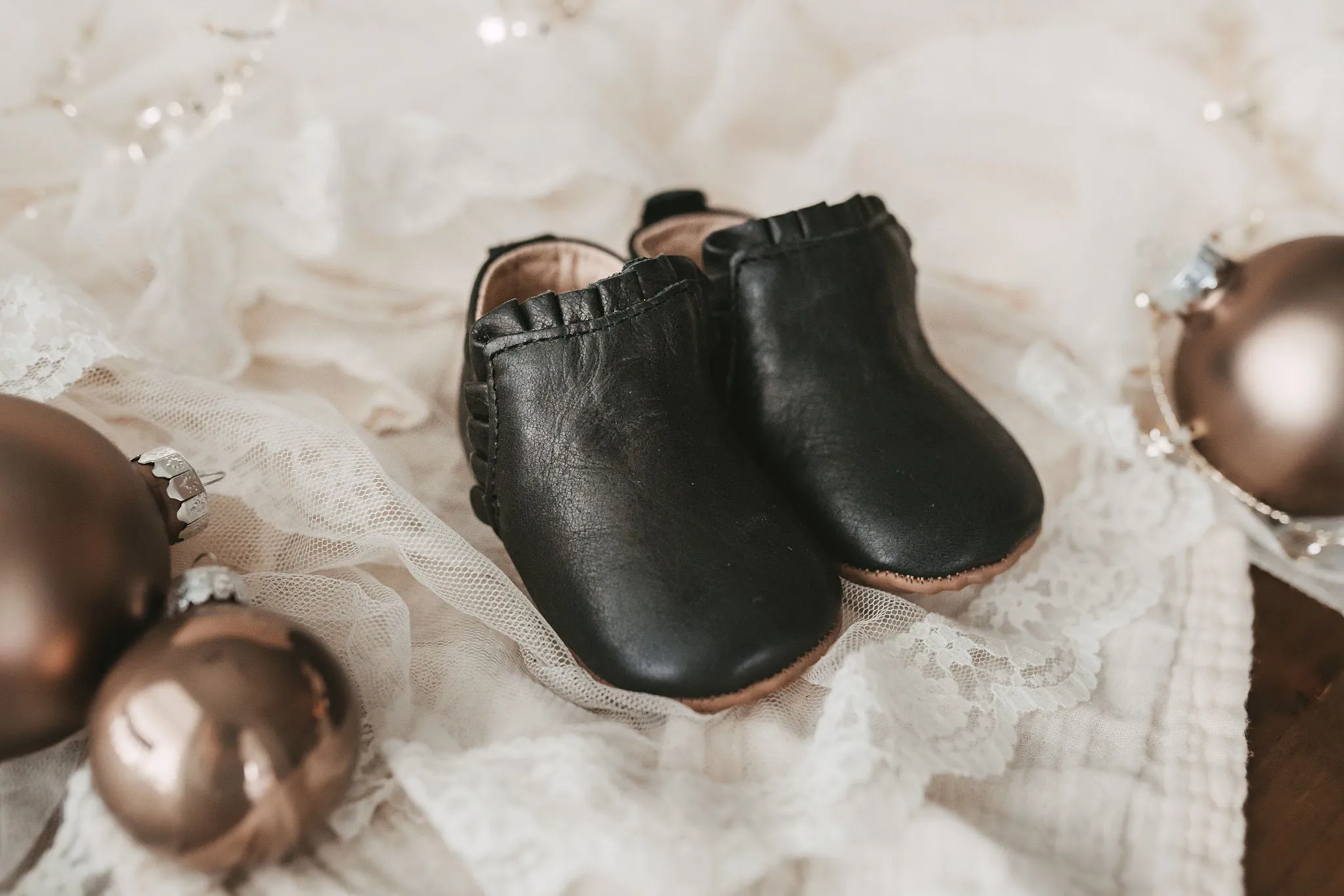 Little Love Bug Black Mila  {Premium Leather}