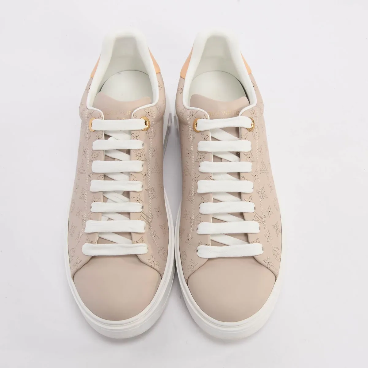 Louis Vuitton Gris Mahina Time Out Sneakers 41