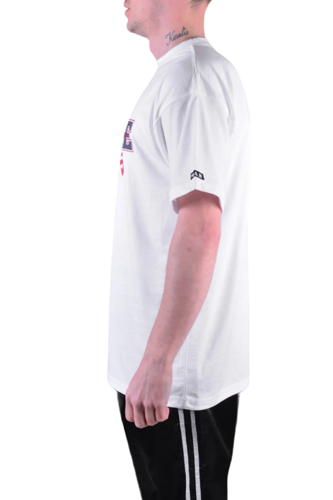 MAR-084A | White Round-Neck Karate T-Shirt (OD)