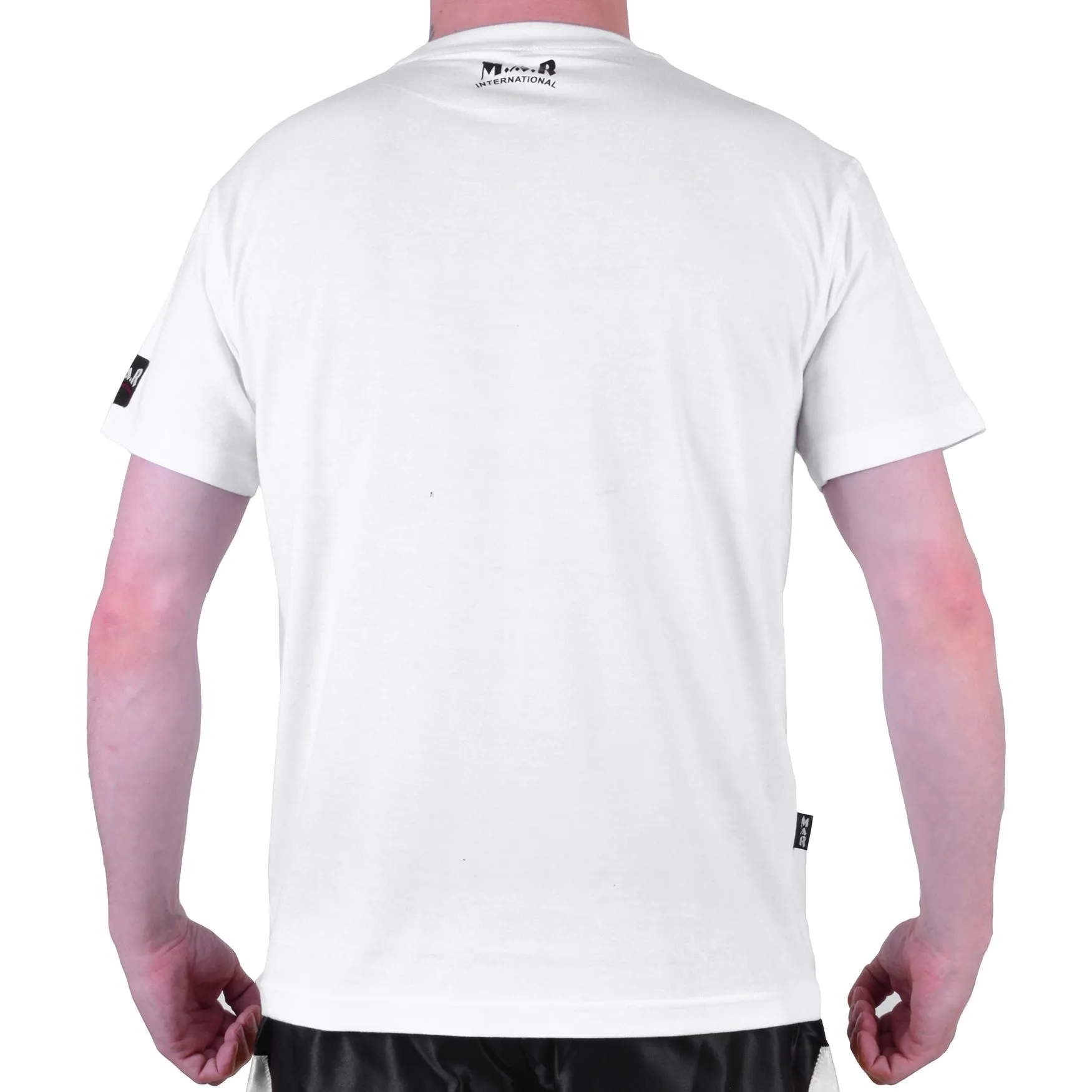 MAR-084D | White Round-Neck Judo T-Shirt