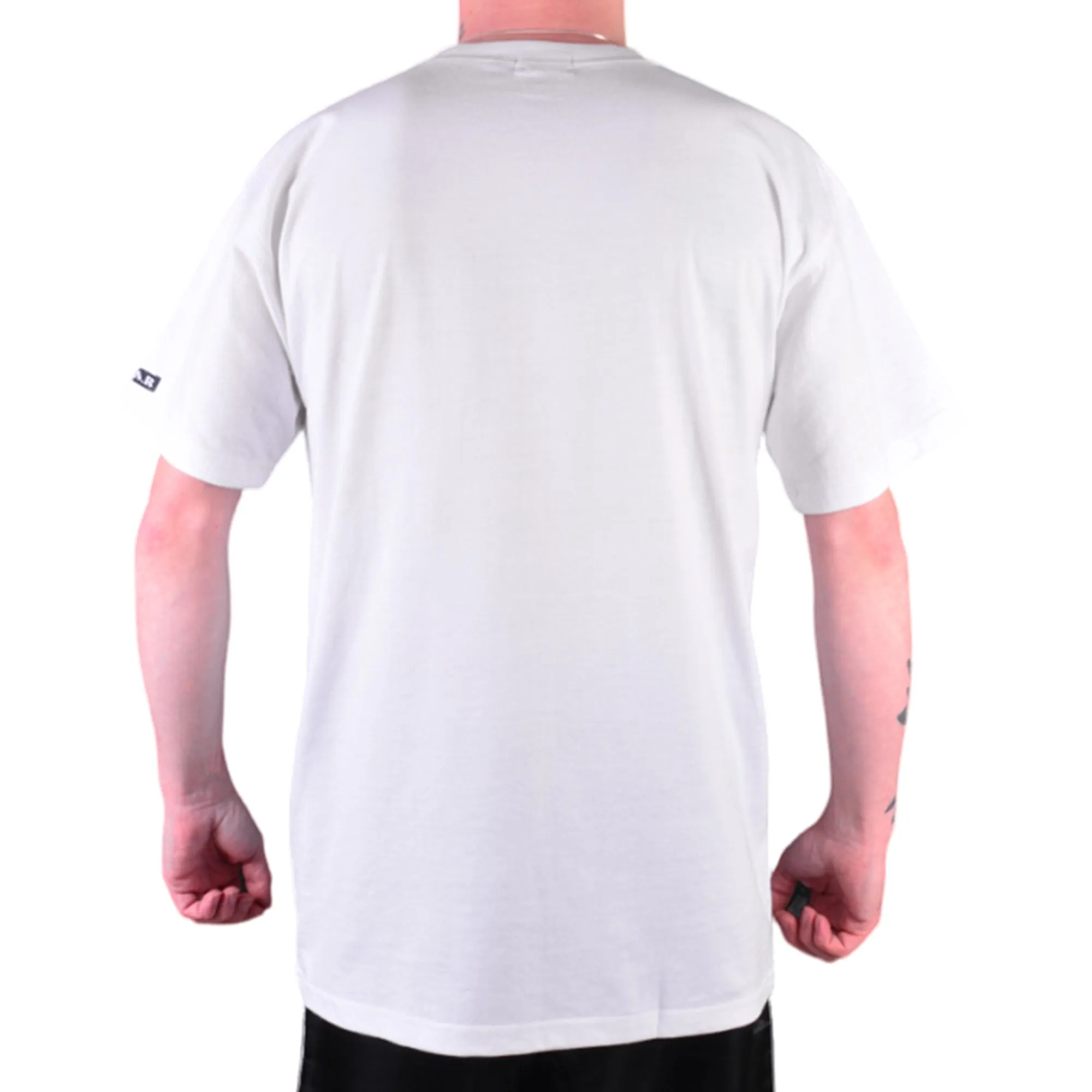 MAR-084E | White Round-Neck Aikido T-Shirt (OD)