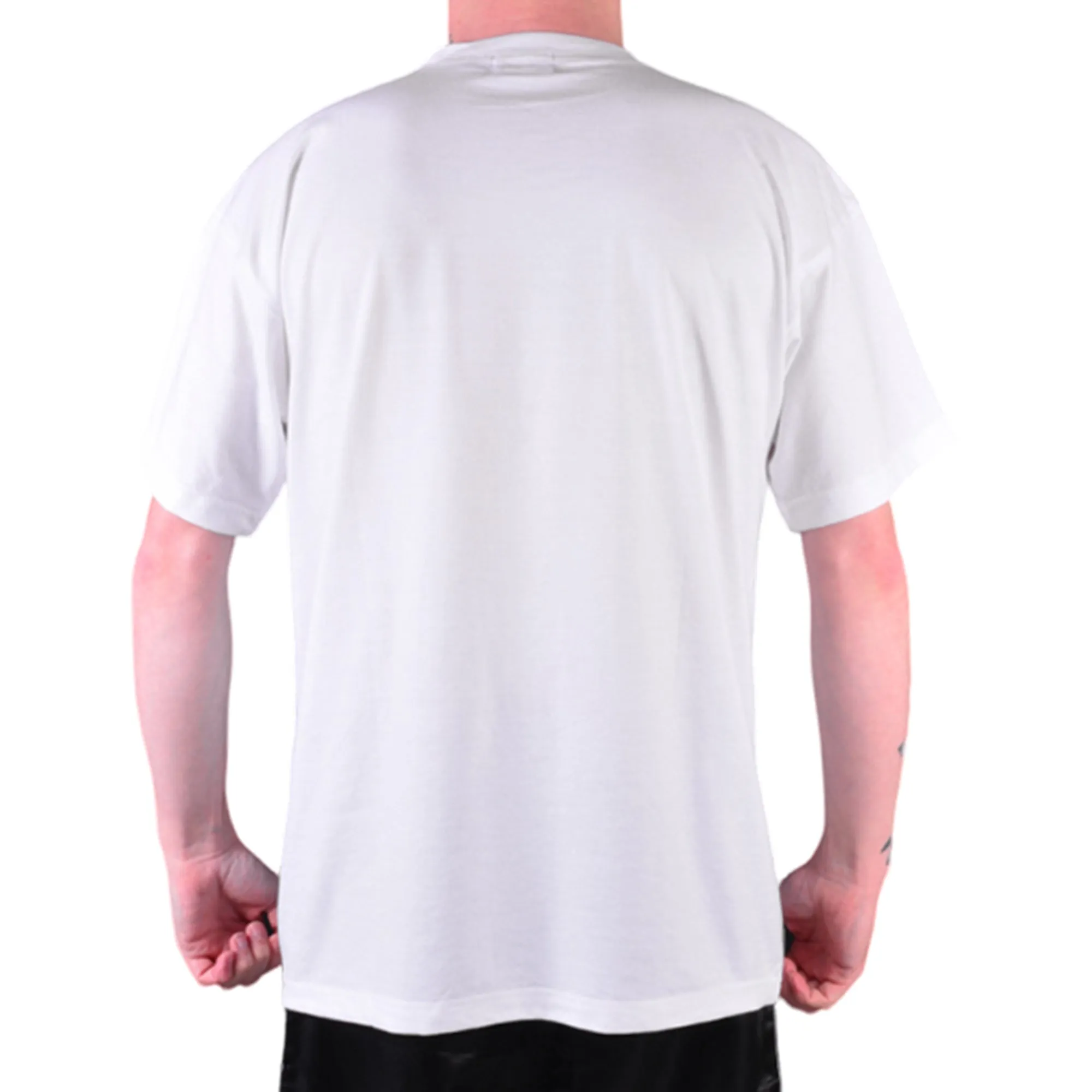 MAR-084F | White Round-Neck Boxing T-Shirt (OD)