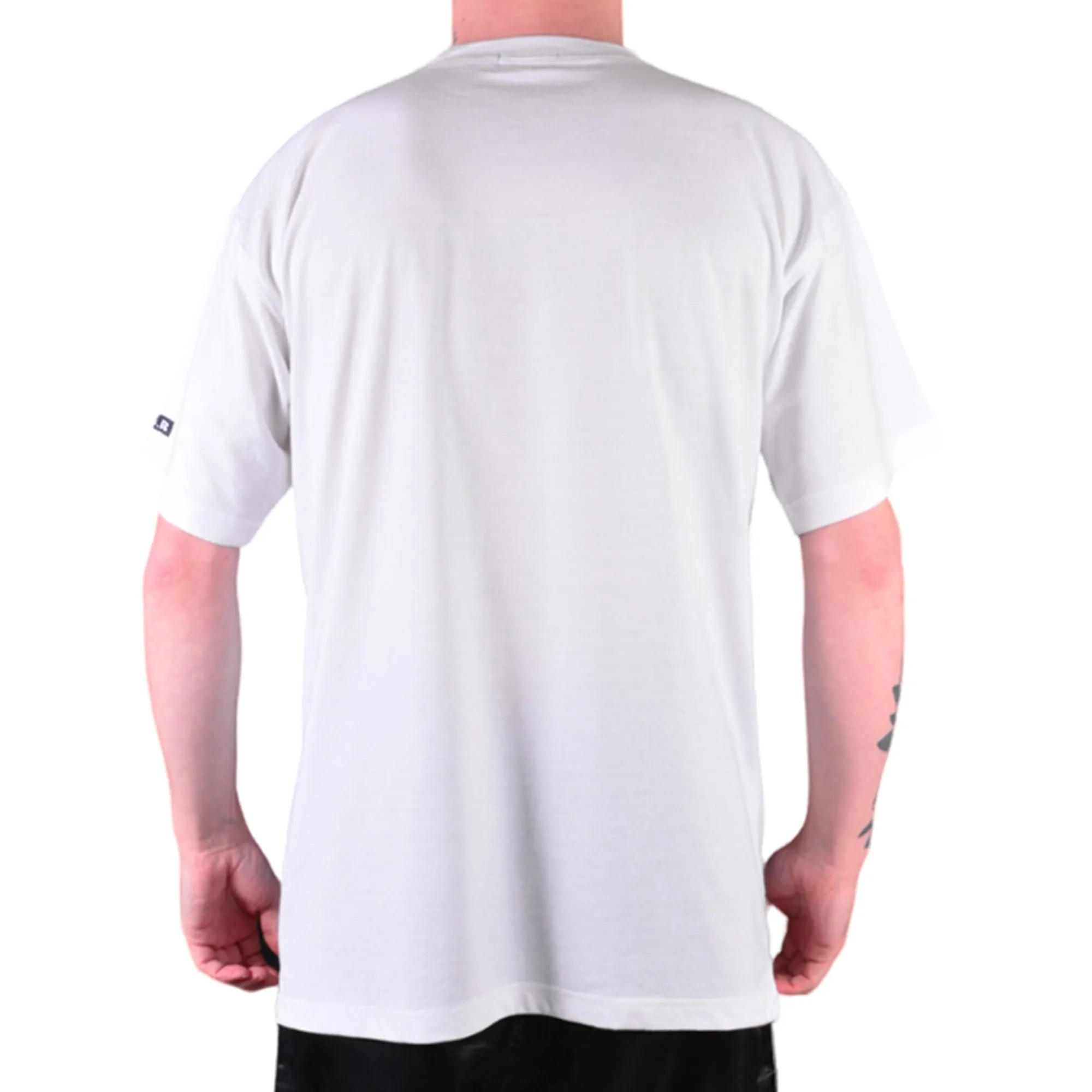 MAR-084G | White Round-Neck Kick Boxing T-Shirt (OD)