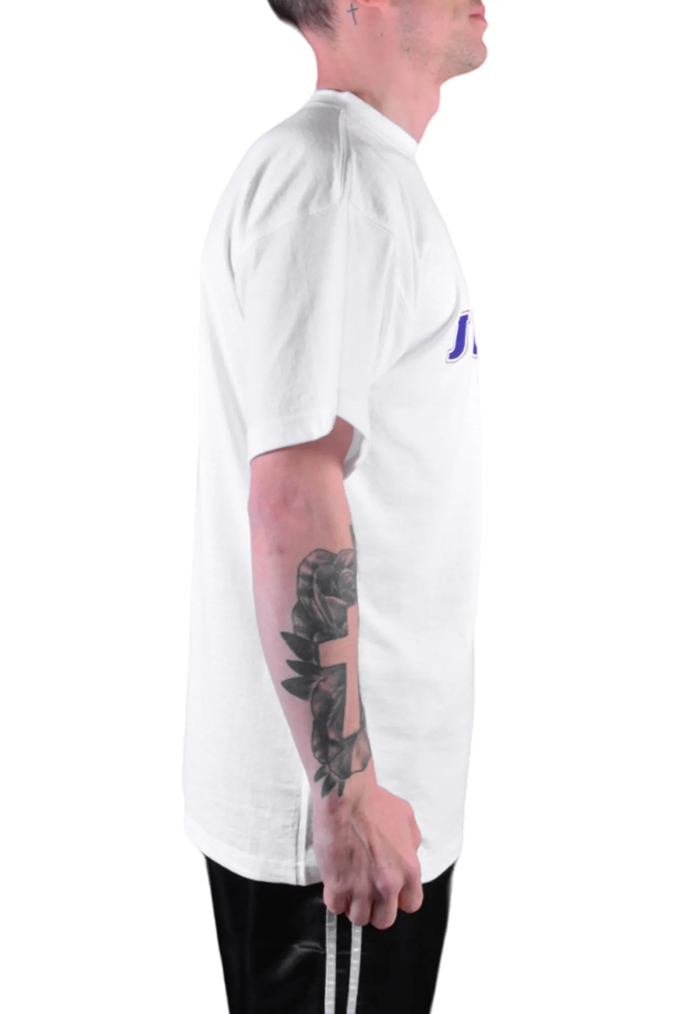 MAR-084H | White Round-Neck Judo T-Shirt (OD)