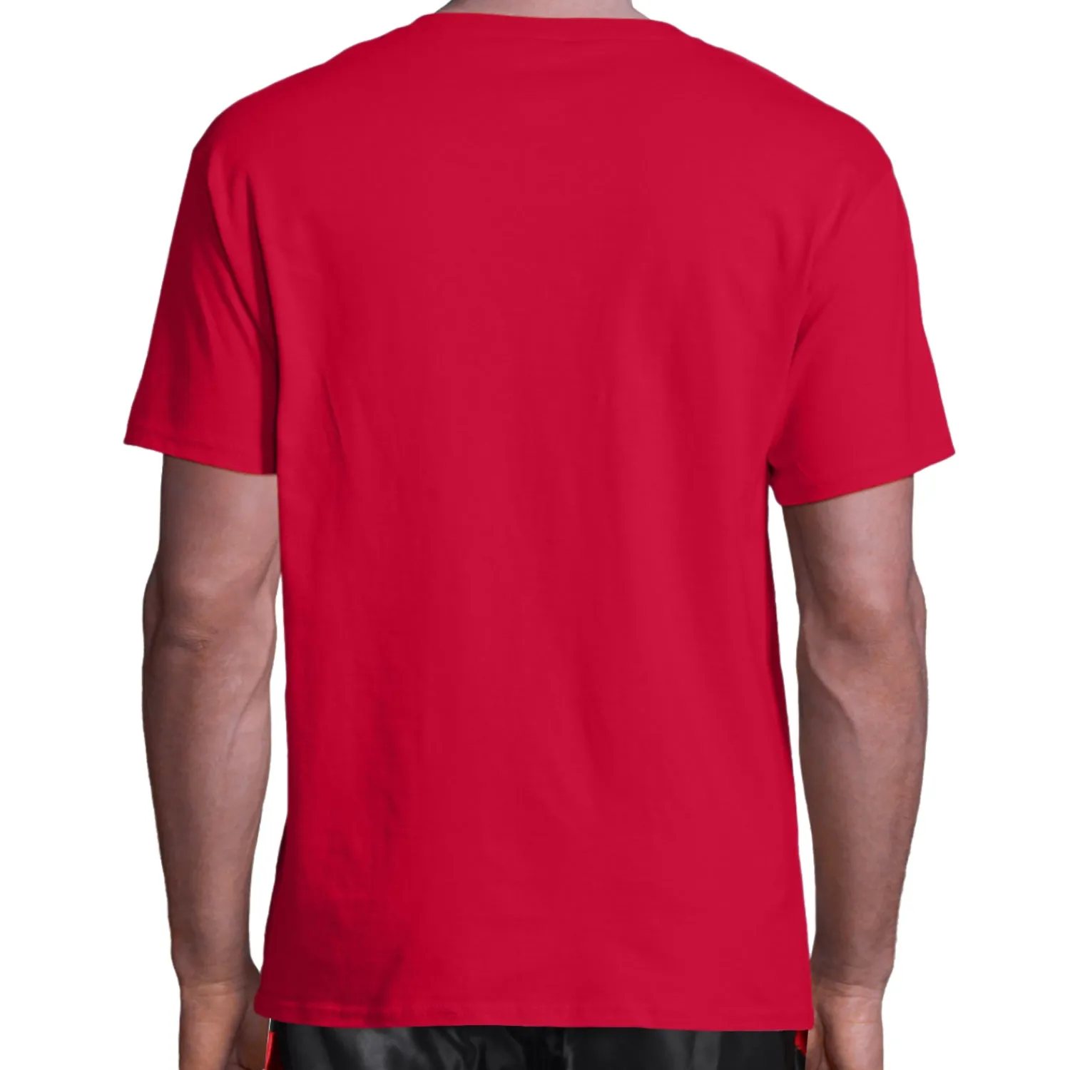 MAR-085A | Red Round Neck T-Shirt