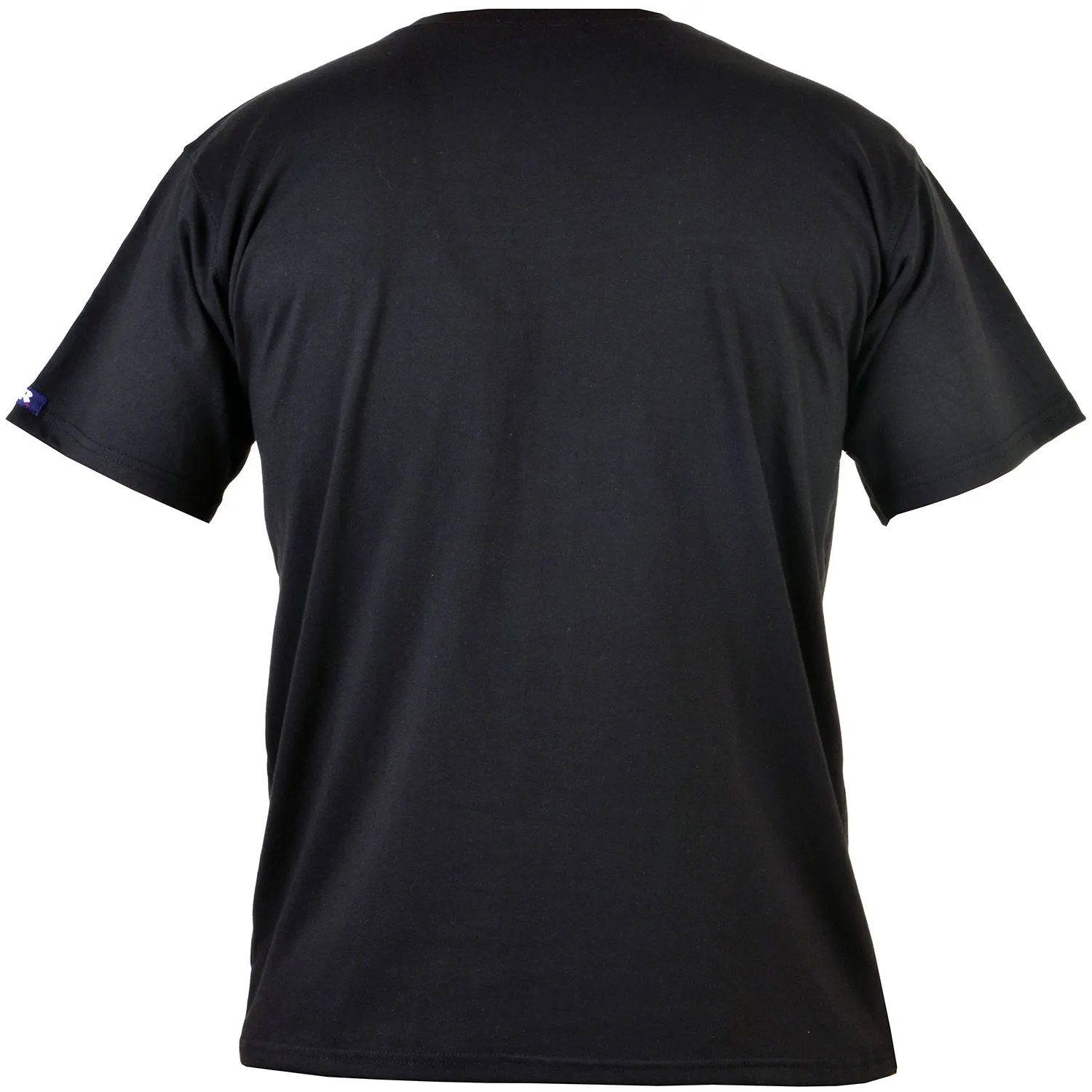 MAR-085B | Black Round Neck T-Shirt